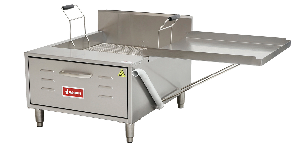 Countertop Donut/ Funnel Cake Deep Fryer 40 lb. Oil Capacity 75,000 BTU – Natural gas