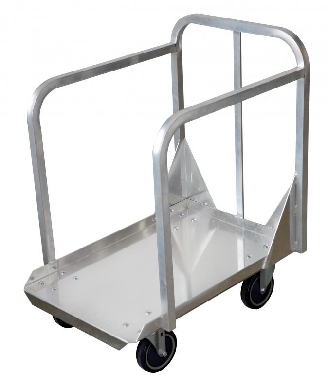 Aluminum Bun Pan Truck with 27″ x 17.5″ Rack