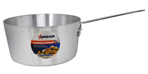 8.5 Qt. Aluminum Sauce Pan 3 mm Thick, NSF (with Complimentary Lid – Limited Time Offer)