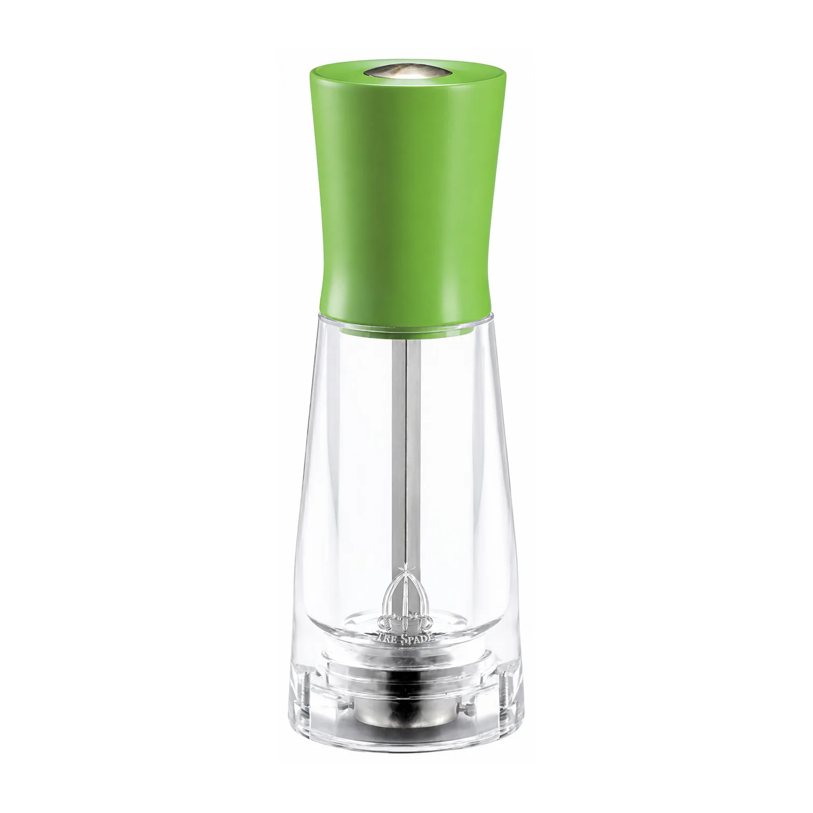 Tosca Series – 6″ Salt Mill Green Beech Wood with Acrylic Resin Base