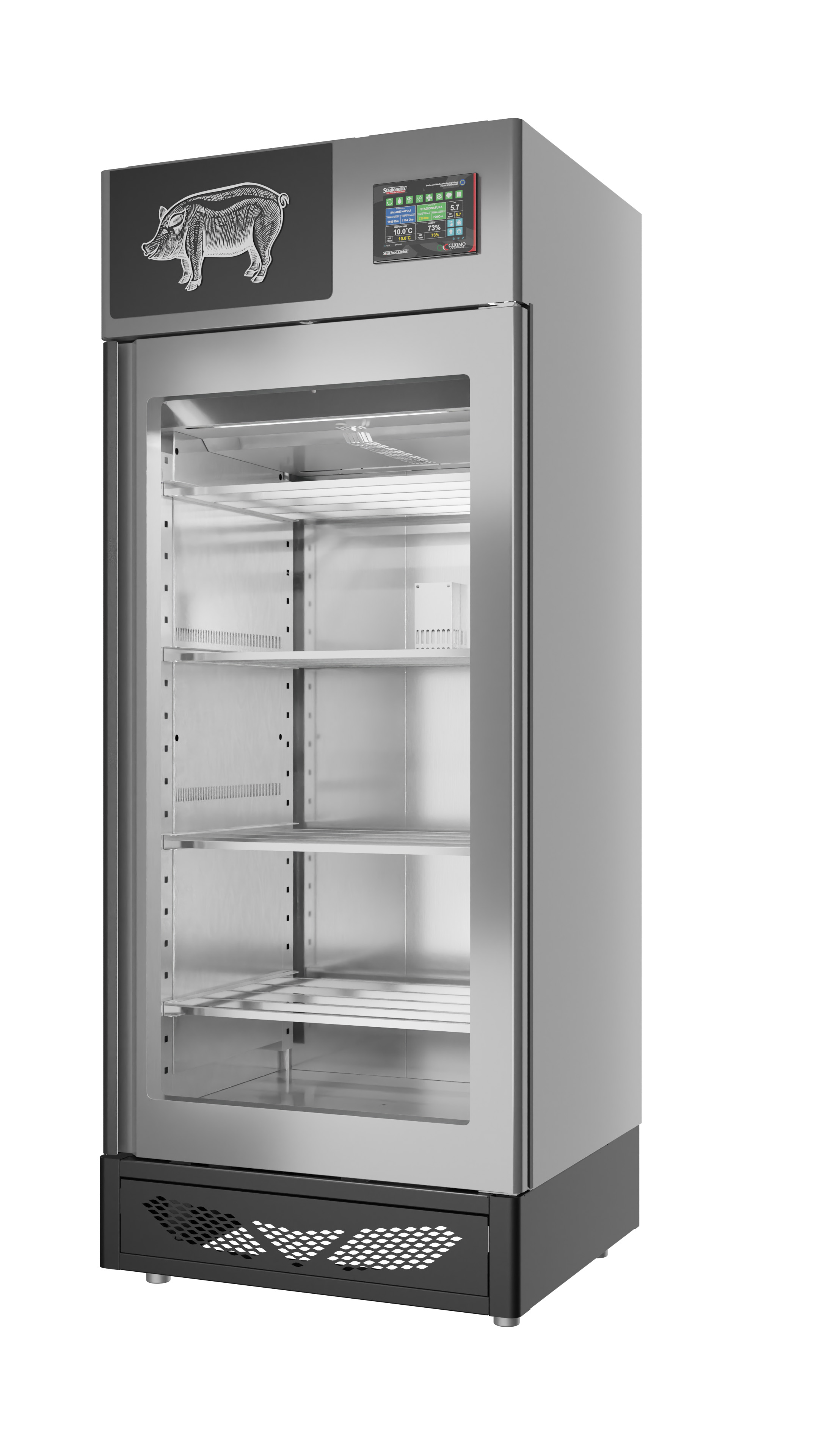 StagionelloEvo® 150 kg Curing Cabinet with ClimaTouch® and Fumotic®
