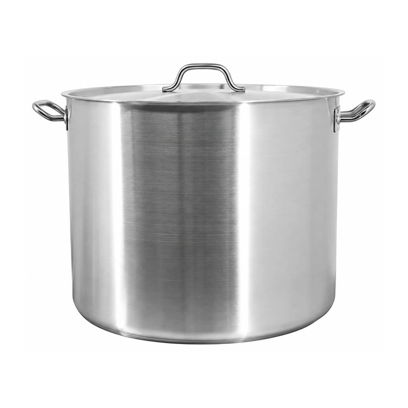 80 qt Stainless Steel Stock Pot with Lid