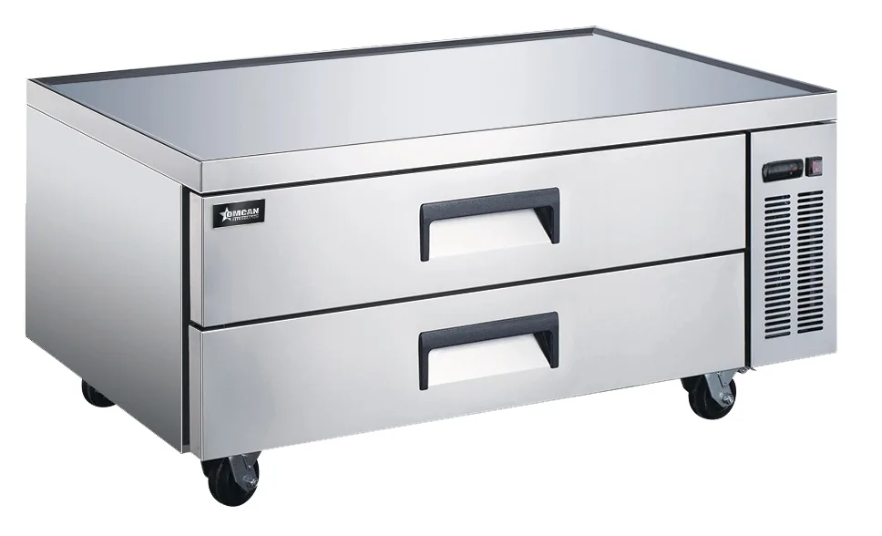 52″ Two (2) Drawer Refrigerated Chef Base, 9 cu. ft. (258 L), Stainless Steel