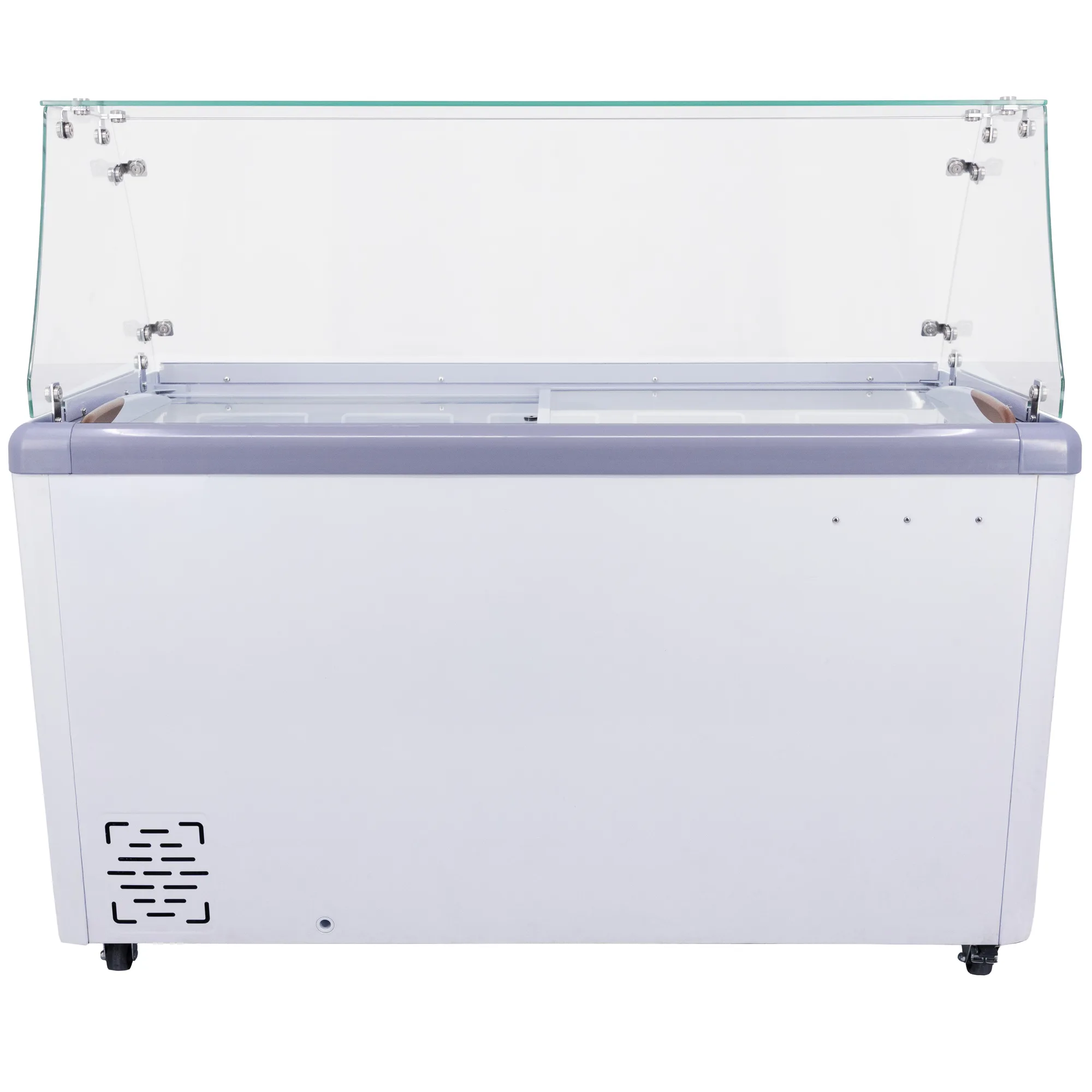 60″ 10+8 Tubs Capacity Ice Cream Dipping Freezer (WITHOUT SNEEZE GUARD)