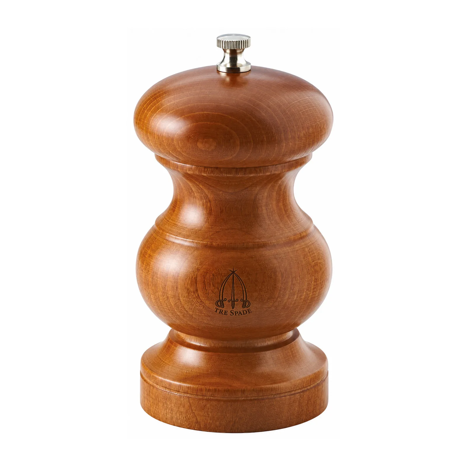 Spices Collection – 5″ Nut Chili Grinder Long Seasoned Beech Wood