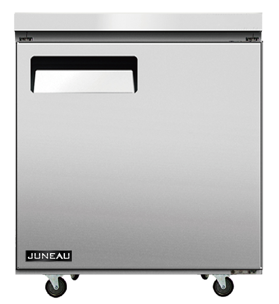 Juneau 27″ Undercounter Freezer Single Door Stainless Steel, 3.4 cu.ft. / 95 L Capacity, 115 V, 780 W