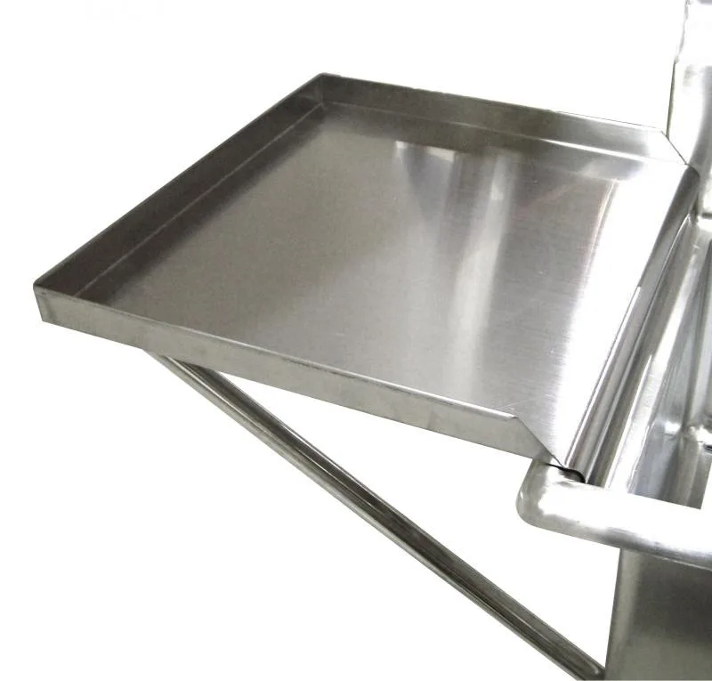 18″ x 21″ Removable Stainless Steel Knockdown Drainboard for 18″ x 21″ Tub Sink, 18 Gauge