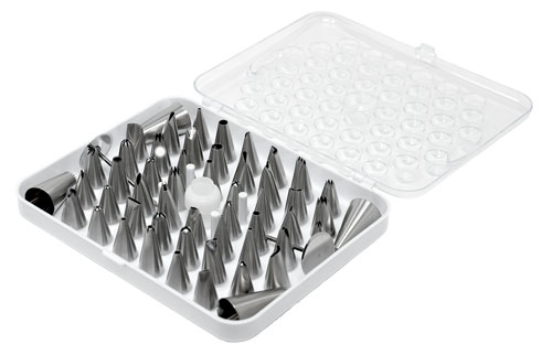 52 Piece Seamless Stainless Steel Cake Decorating Set