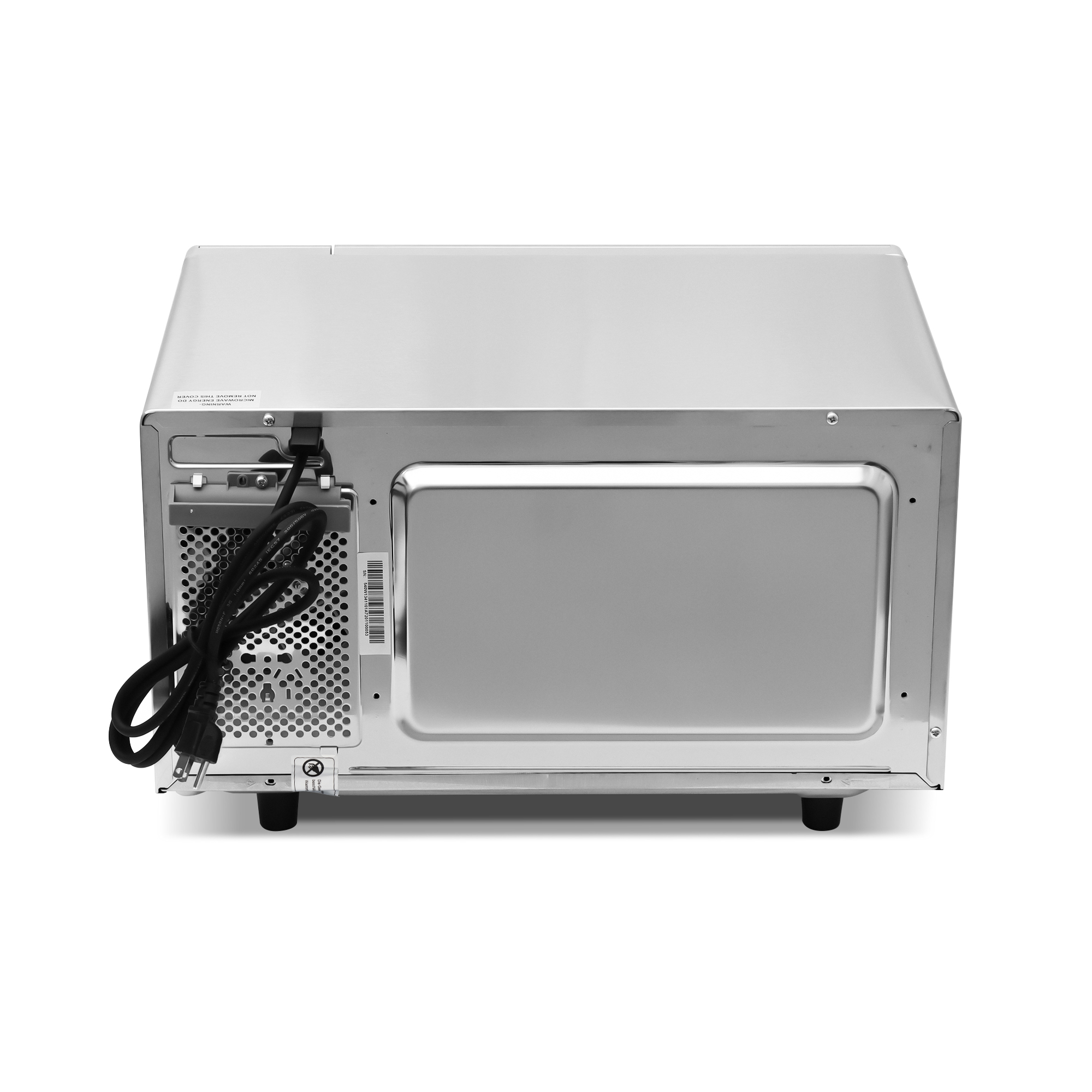 Commercial Microwave with 0.9 cu. ft. Interior and Push Button Controls - 1,550 W, 120 V/60 Hz/1 Ph