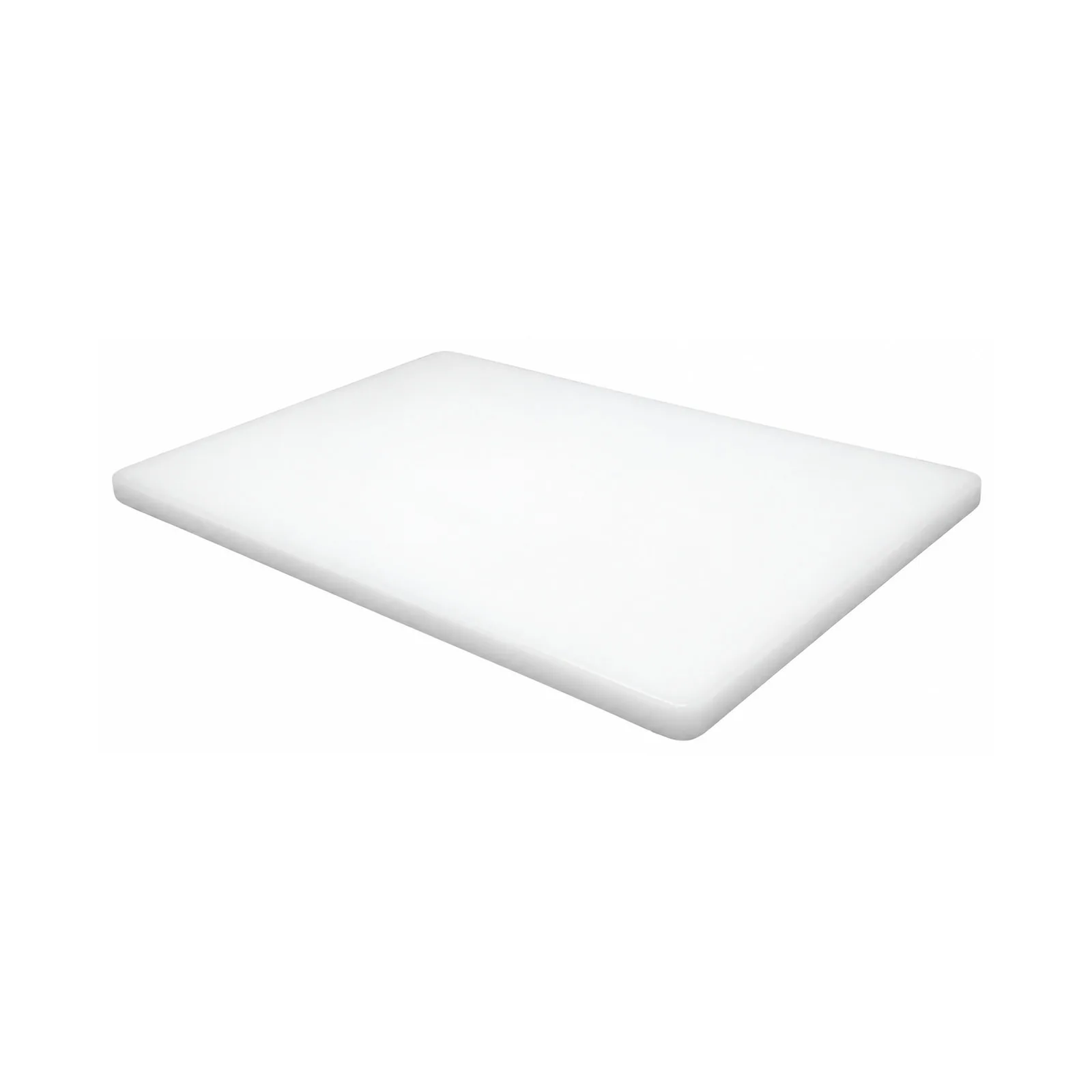 12″ x 18″ x 3/4″ Polyethylene White Cutting Board