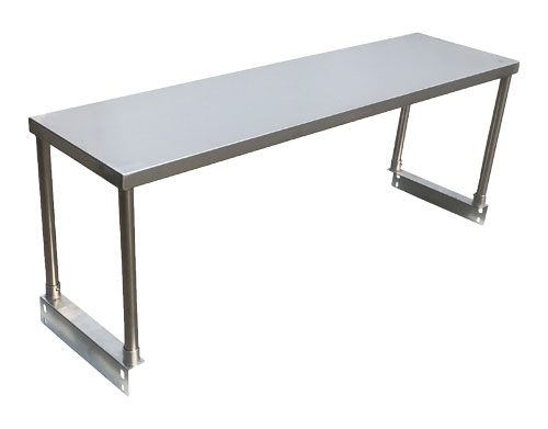 44-inch Overshelf for 3 Pan Steam Table