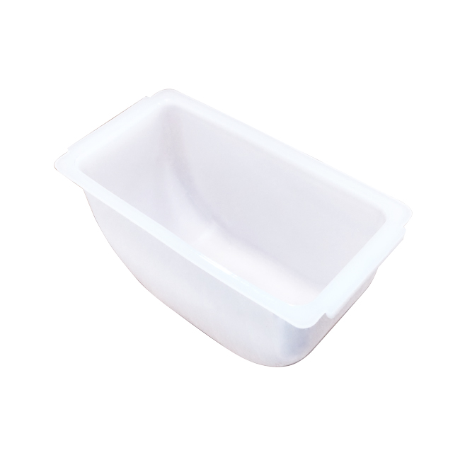 White Insert for 3, 4, and 5-Compartment Stainless Steel Condiment Holders with Clear Cover