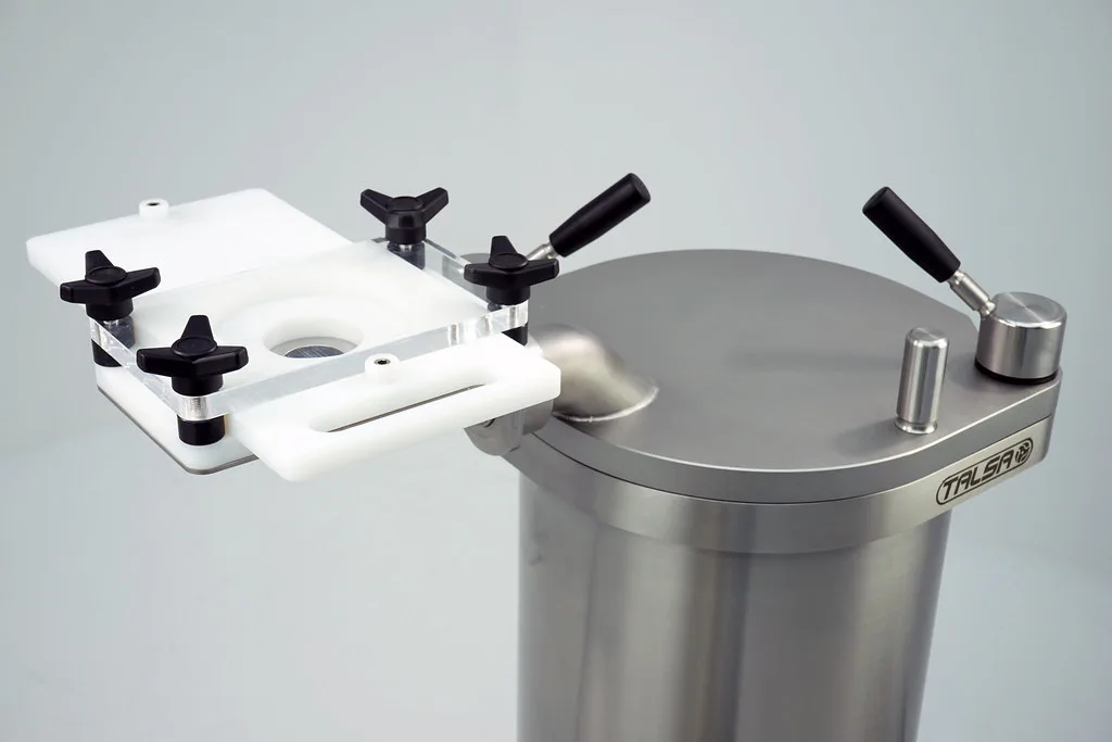 Talsa Hamburger Patty Former for F-Series Hydraulic Sausage Stuffers | Trento