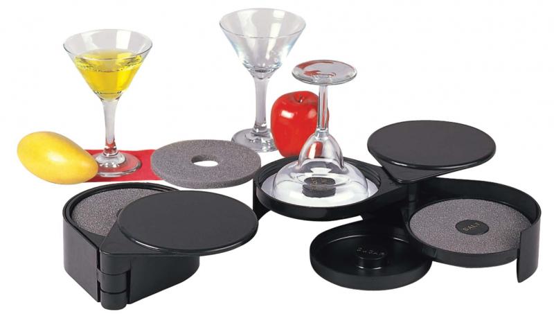 3-Tier Black Glass Rimmer