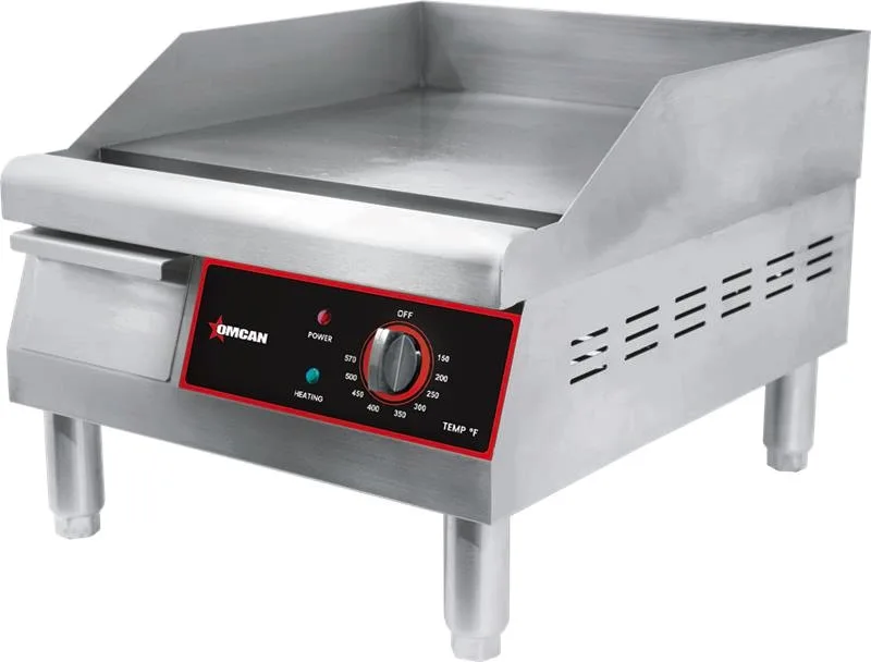 16″ Countertop Stainless Steel Electric Griddle
