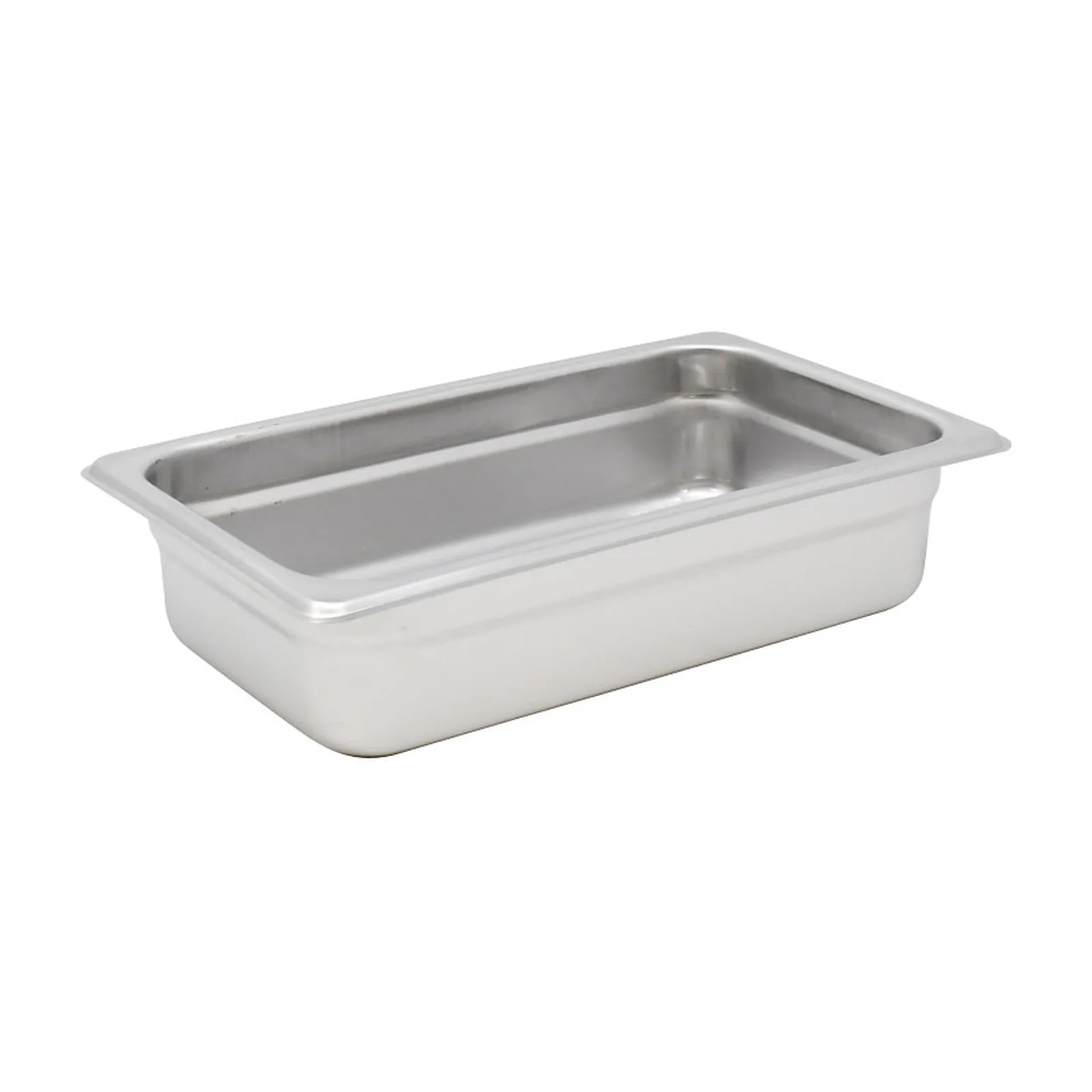 GN 1/4 Quarter-Size Stainless Steel Steam Table Pan – 2.5″ Deep