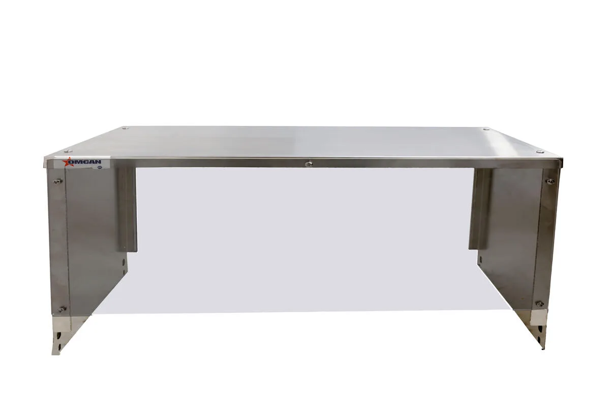 58″ Sneeze Guard for 4 Pan Steam Table