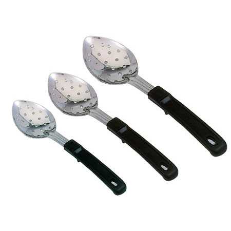 Perforated Basting Spoons with Stop-hook Handle