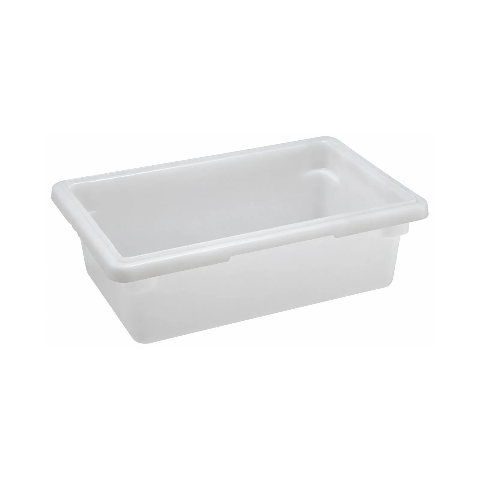 12″ x 18″ x 6″ Polypropylene White Rectangular Food Storage Container