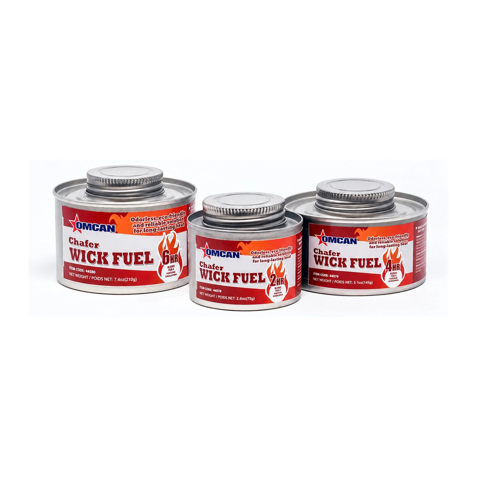 6 Hour Wick Chafing Dish Fuel with Safety Twist Cap