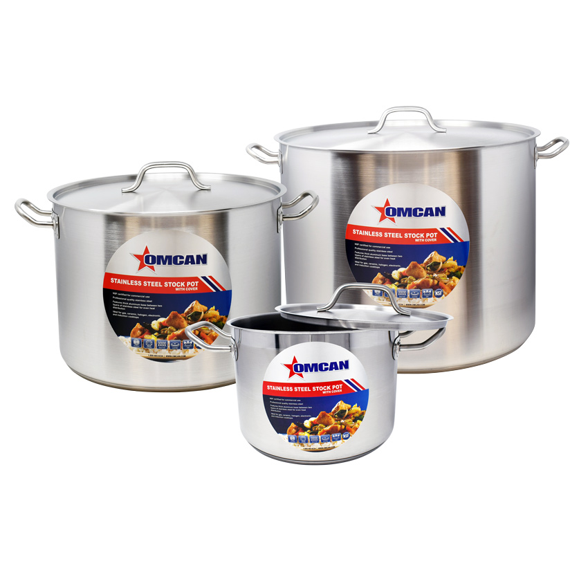 Stainless Steel Stock Pots image not loaded...