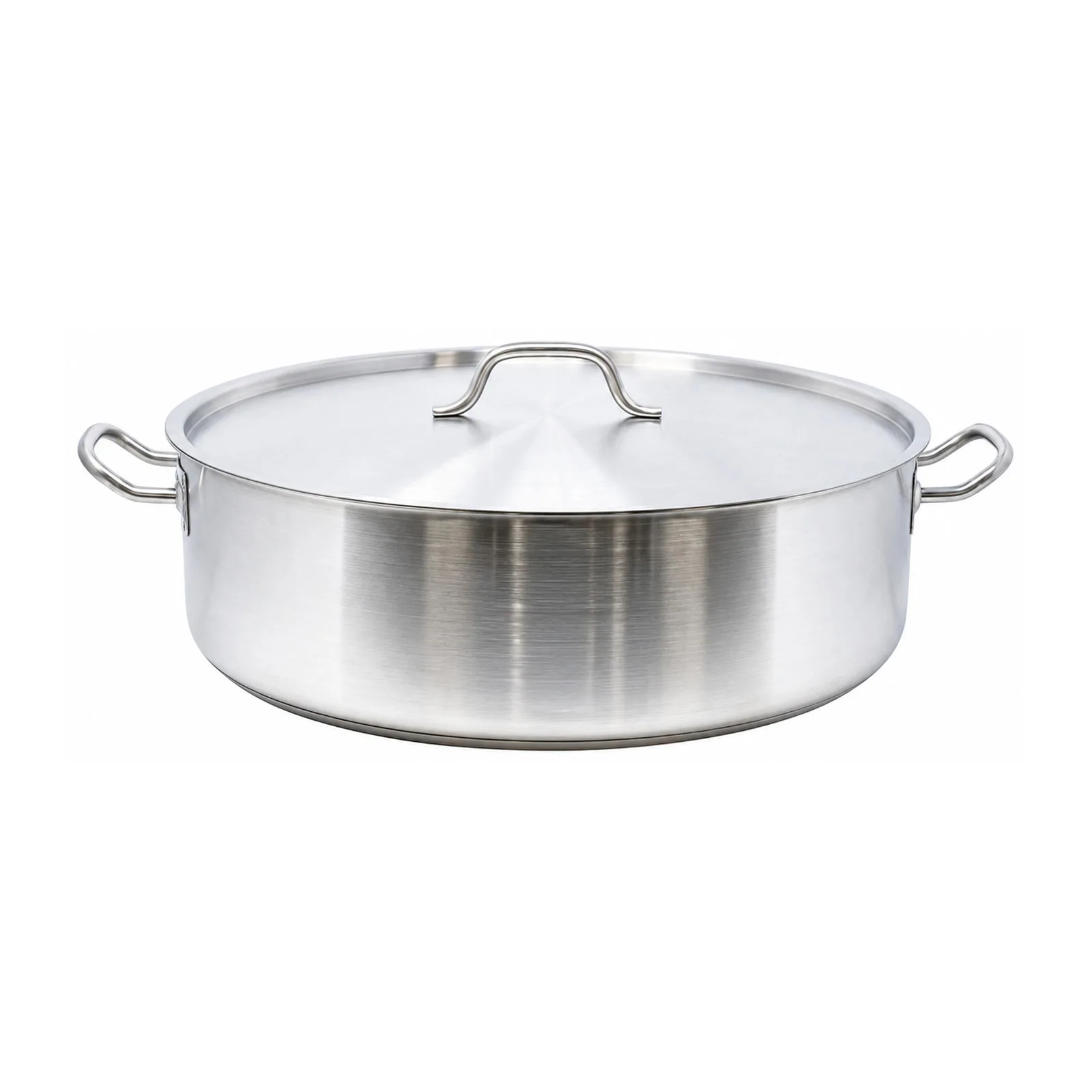25 qt Stainless Steel Brazier with Lid