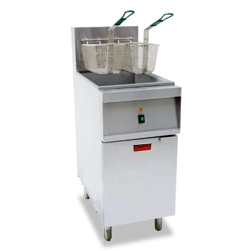 40 lb Electric Floor Fryer – 208 V, 3 Phase, 12 kW