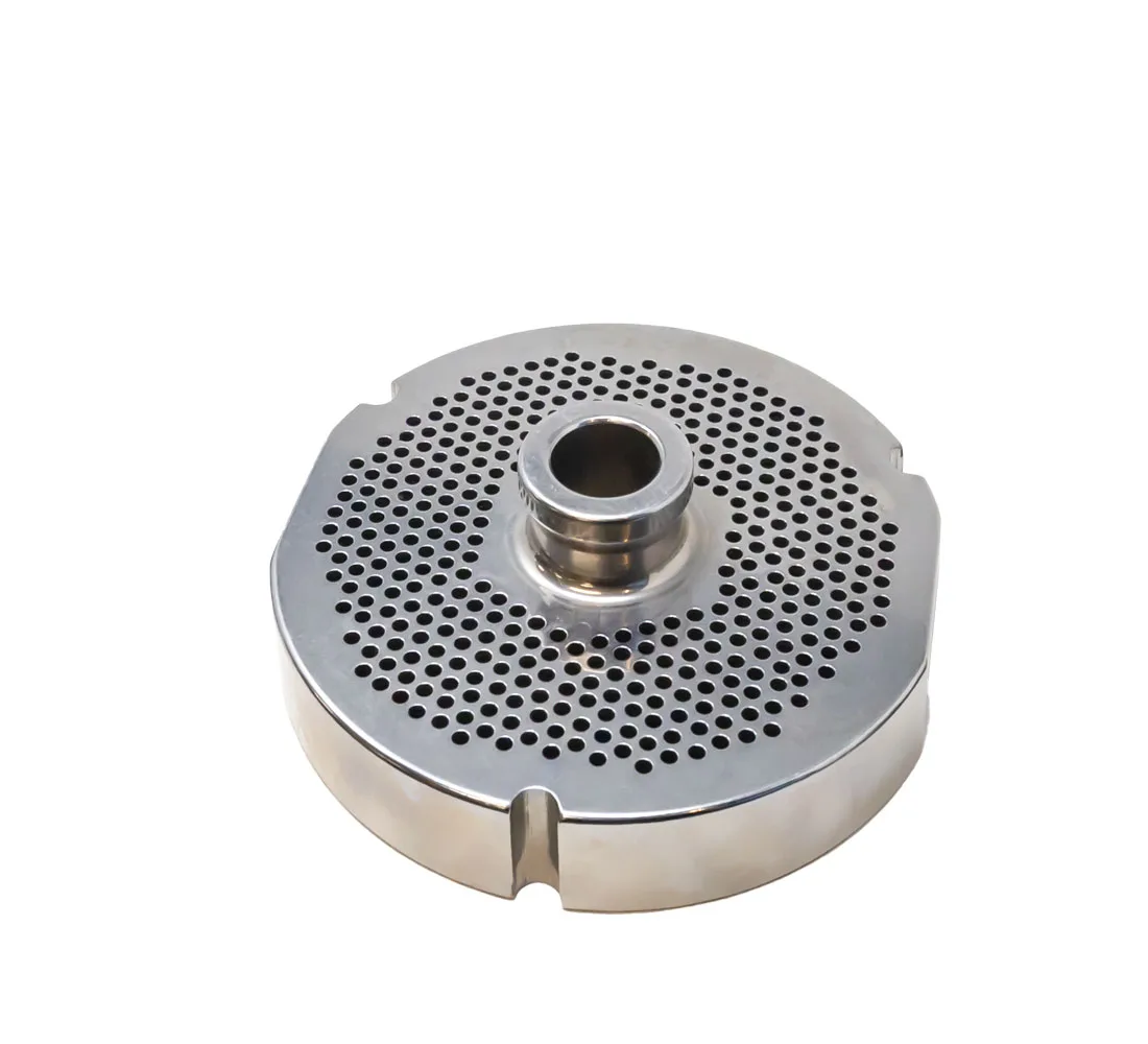 Stainless Steel #52 machine plate with hub 3.2 mm (1/8″) – three notches / two flat sides