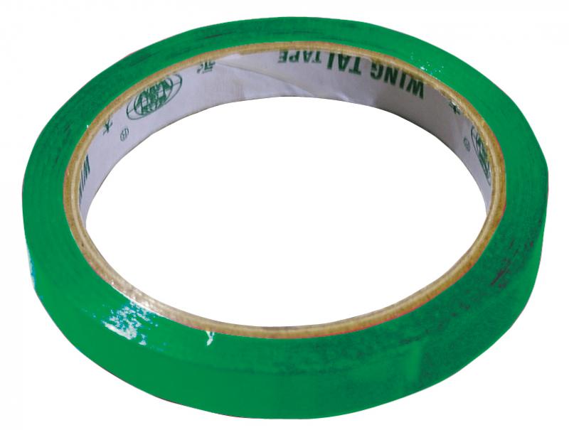 3/8″ x 216′ (9 mm x 66m) Green Poly Bag Sealing Tape – Pack of 16 Rolls