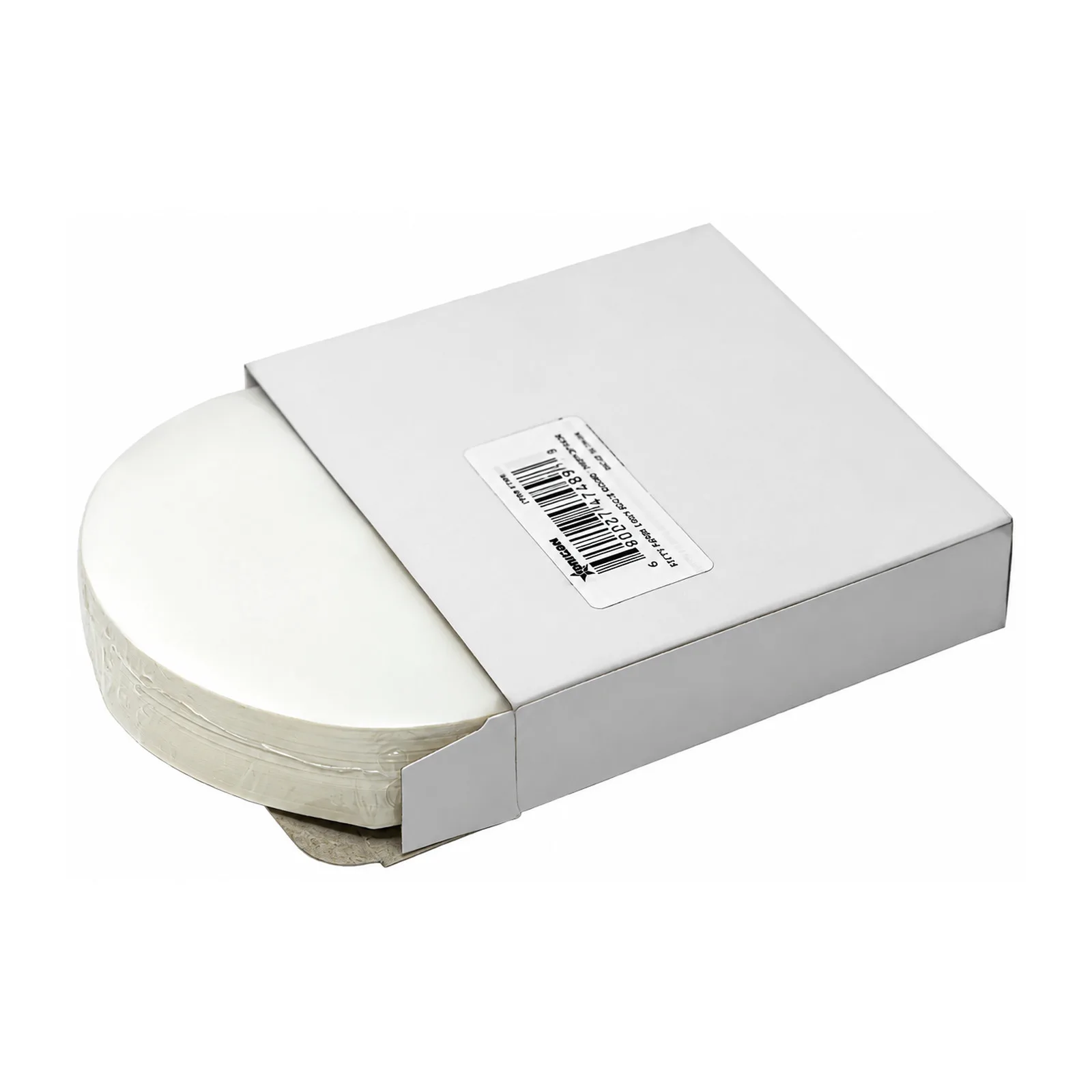 4″ Solid Round Patty Paper