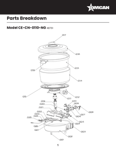 Parts Breakdown