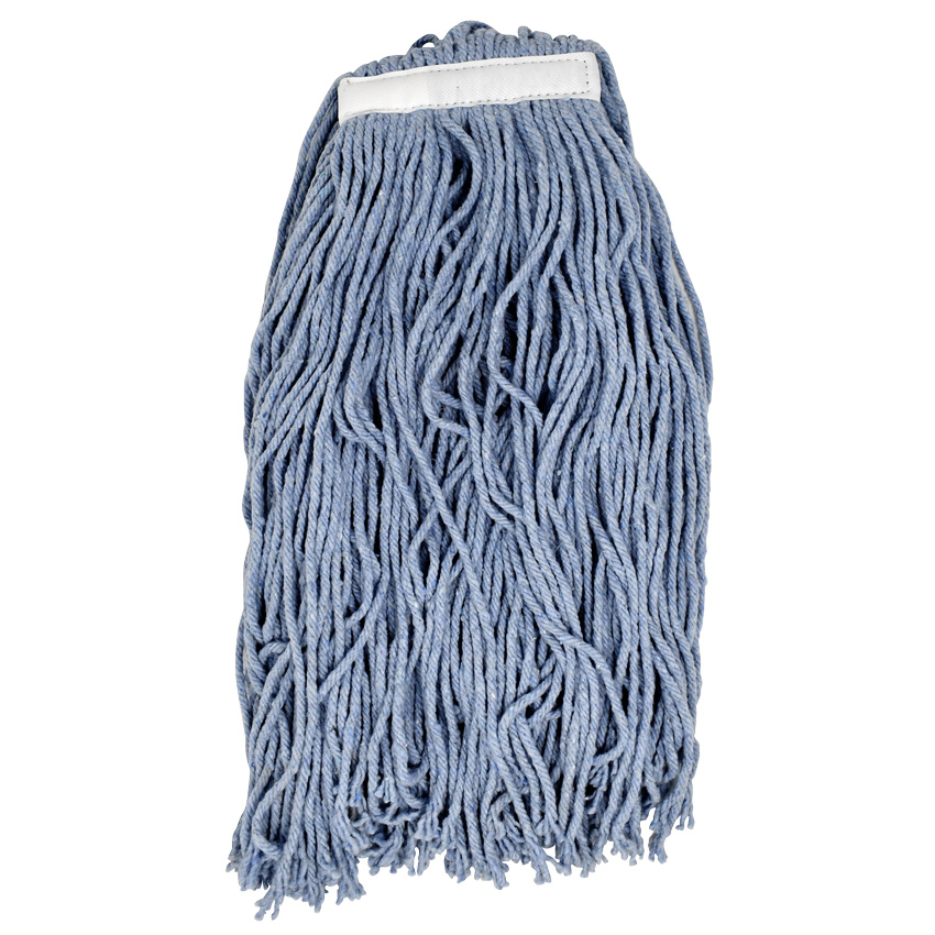 32 oz / 800 g Blue Yarn Mop Head – Cut End