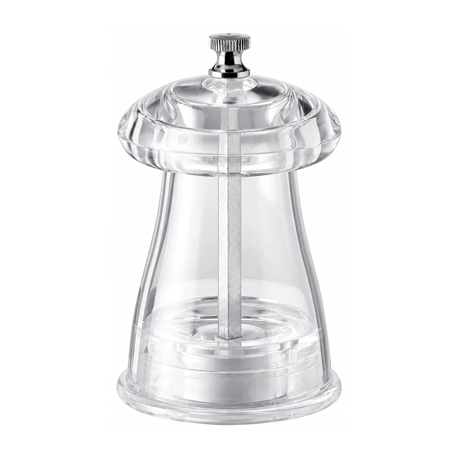 4″ Crystal-shaped Salt Mill Acrylic Resin
