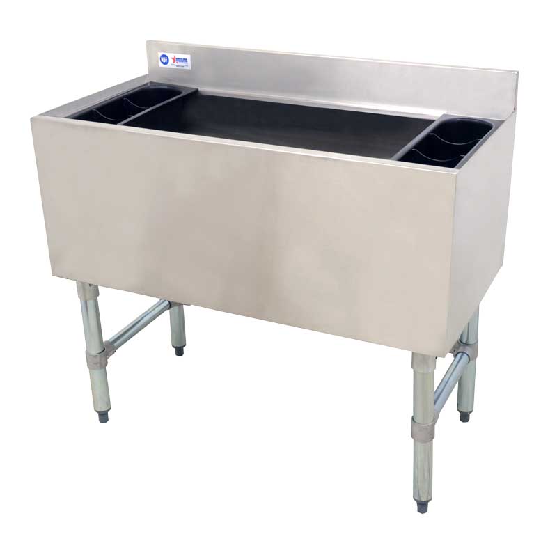 36″ Stainless Steel Ice Bin