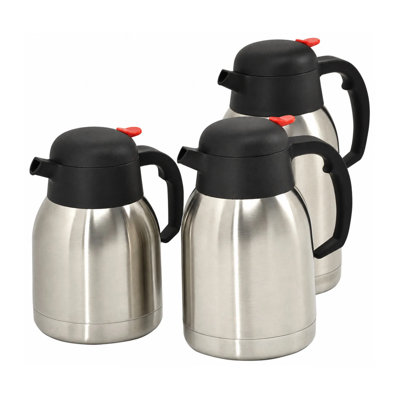 51 oz (1.5 L) Double-Wall Insulated Stainless Steel Thermal Coffee Carafe
