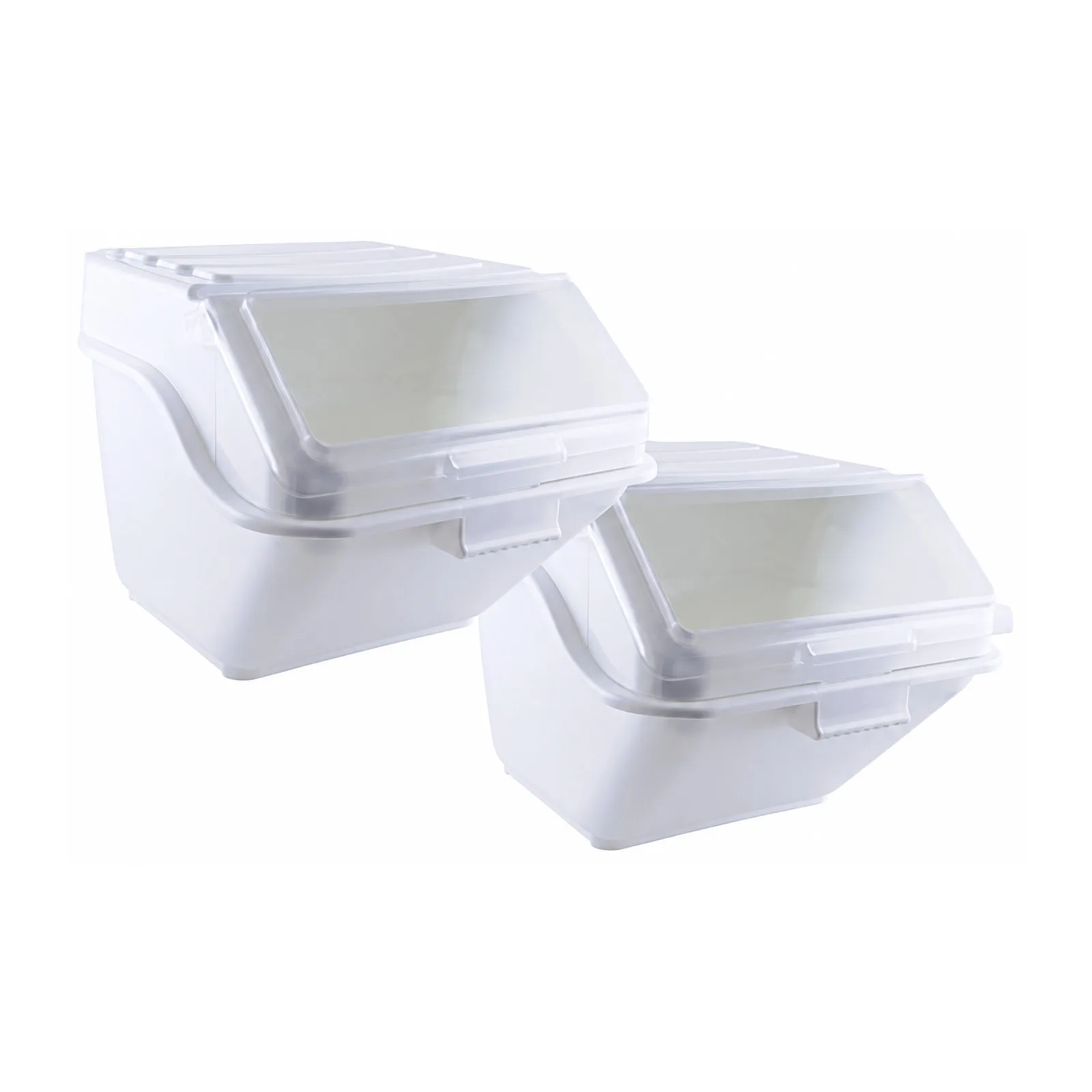 12 Gallon (48 L) Shelf Ingredient Bin with Scoop – Set of 2