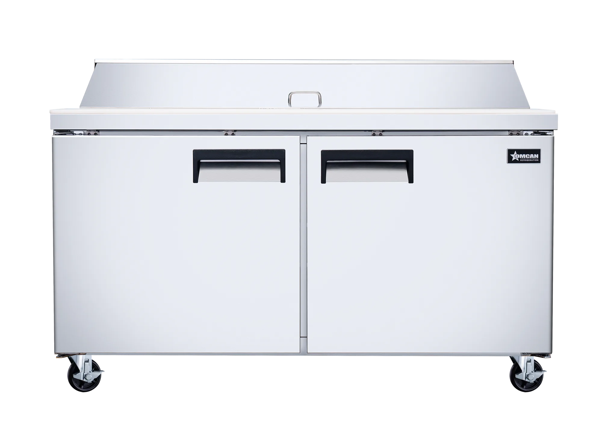 60″ Two (2) Door Refrigerated Prep Table, 15 cu. ft. (425 L), Stainless Steel