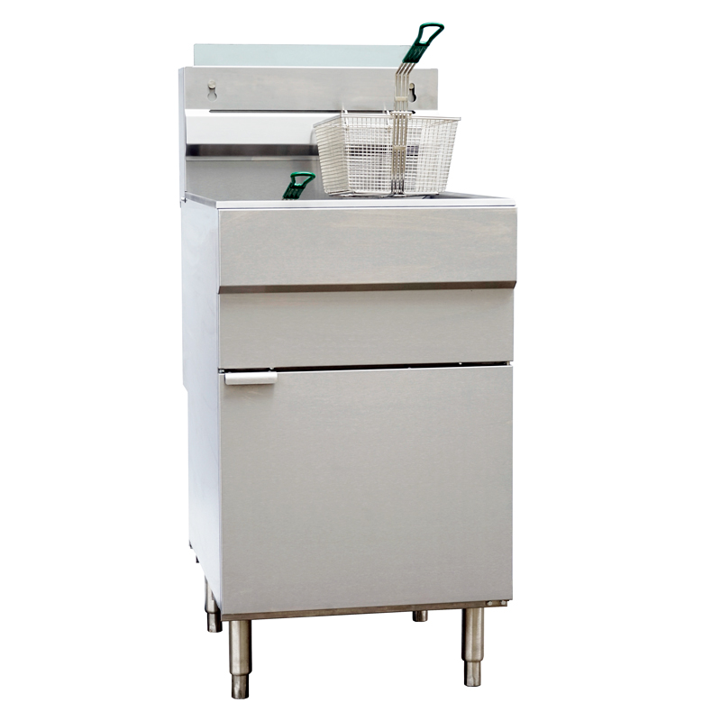 65-70 lb. Natural Gas Floor Fryer – 150,000 BTU