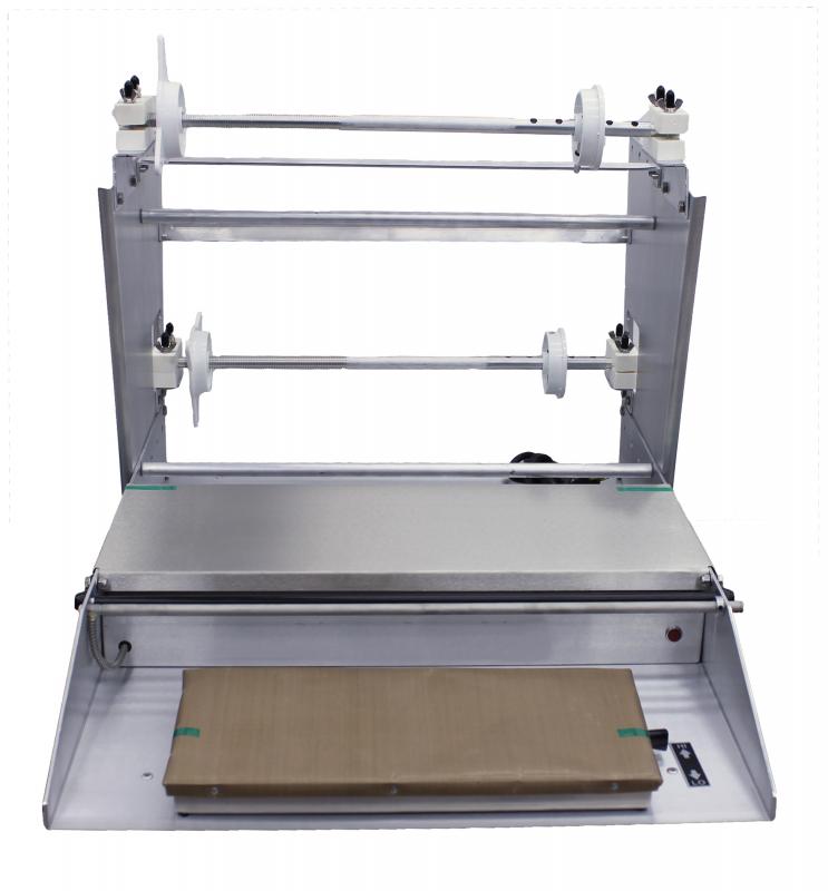 Three-Roll Capacity Wrapping Machine with Mounting Axles