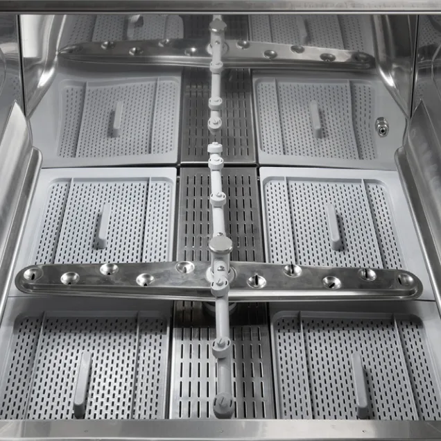 Kromo Dupla-50-USA High-Temperature Undercounter Dishwasher | Trento – 220-240 V, 1 Ph, 7.09 kW