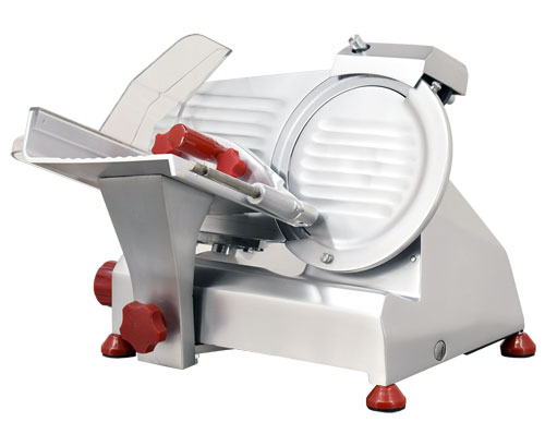 Trento 8″ Belt-Driven Meat Slicer with Fixed Blade Sharpener – 0.2 HP, 110 V