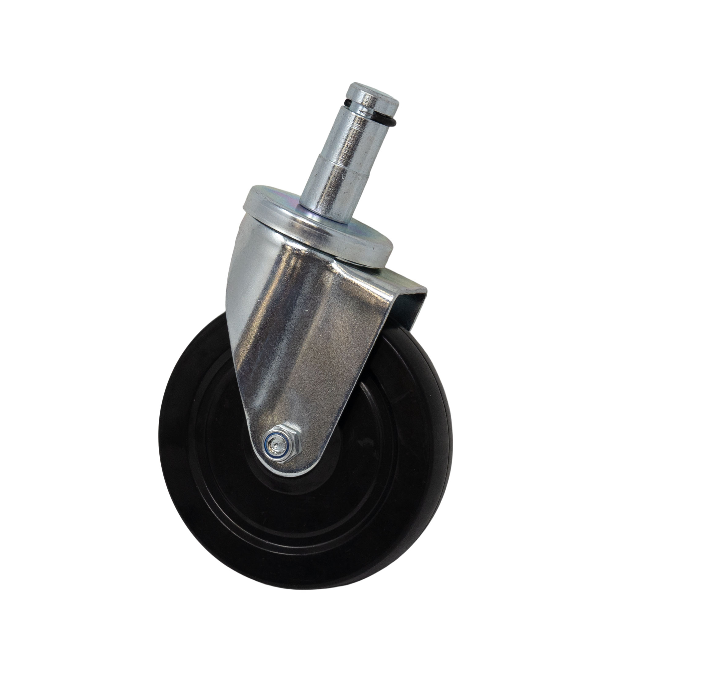 5" Wire Shelf Post Industrial Caster without Brake