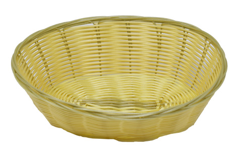 Oval Natural Woven Basket 9.5″ x 6.25″ x 2.75″