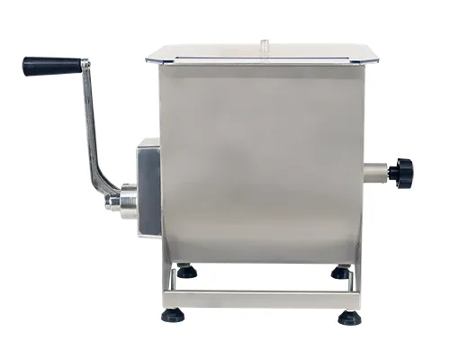 Stainless Steel Manual Non-Tilting Meat Mixer – 44 lb (20 kg)