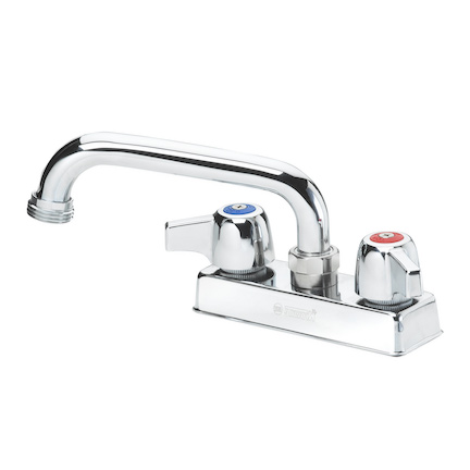 Deck Mounted with 10″ Long Spout Faucet (Low-Lead)