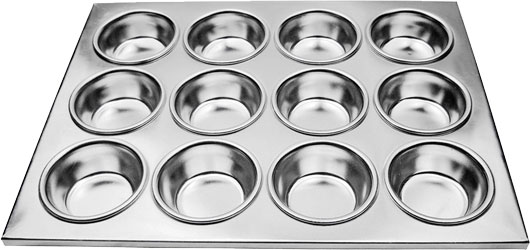 12-Cup Aluminum Muffin Pan