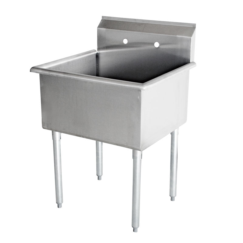 18″ x 18″ x 13″ One Compartment Budget Sink