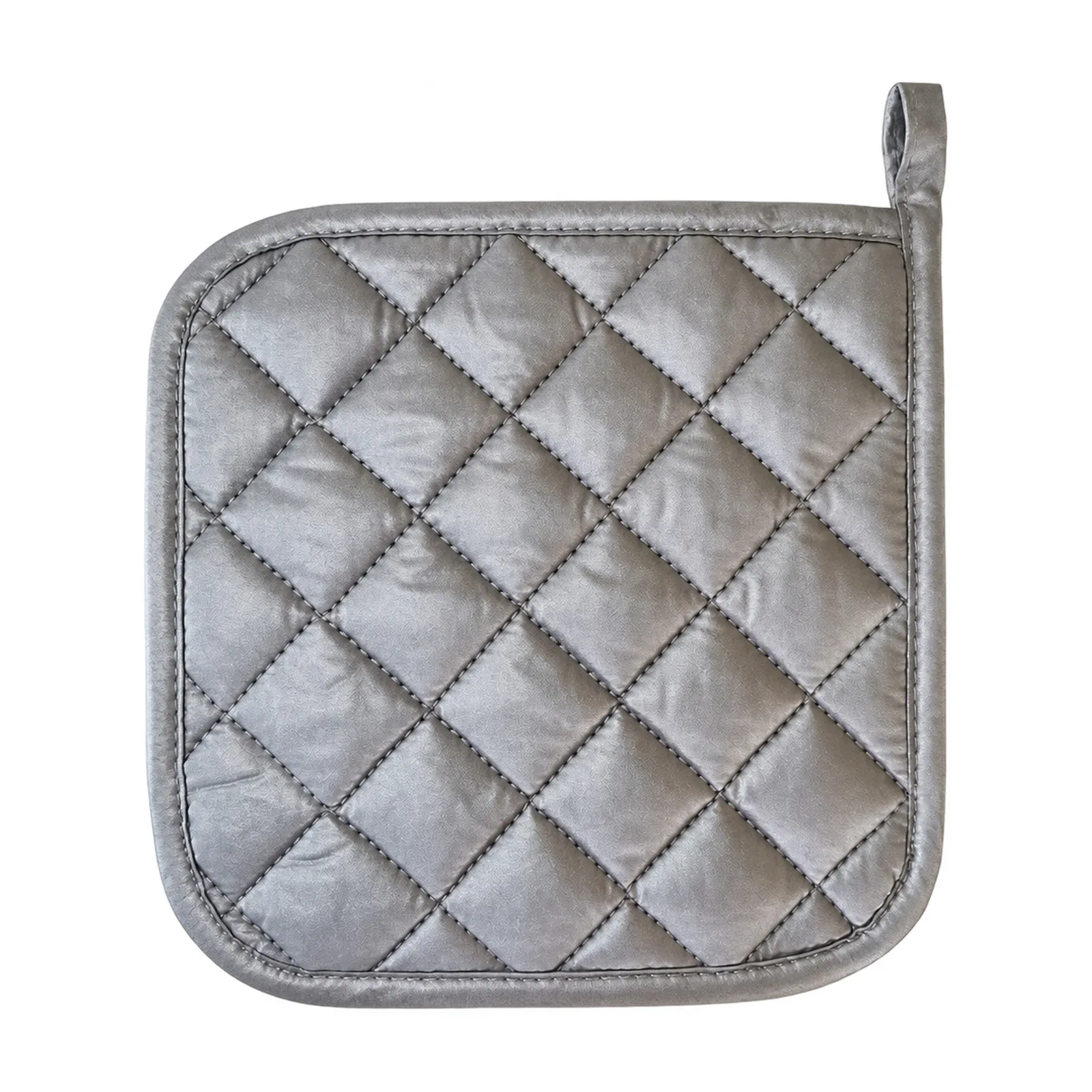 8″ x 8″ Silver-Coated Cotton Pot Holder – 12 pcs/pack