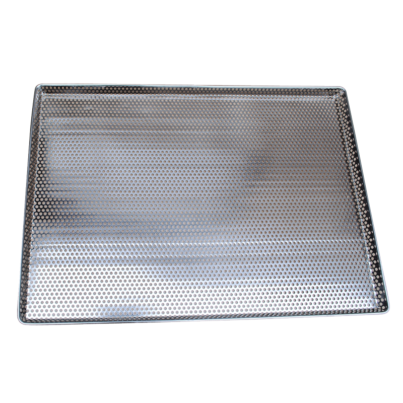 18″ x 26″ Full Size Whole Perforated Stainless Steel Bun Pan Tray 20 Gauge