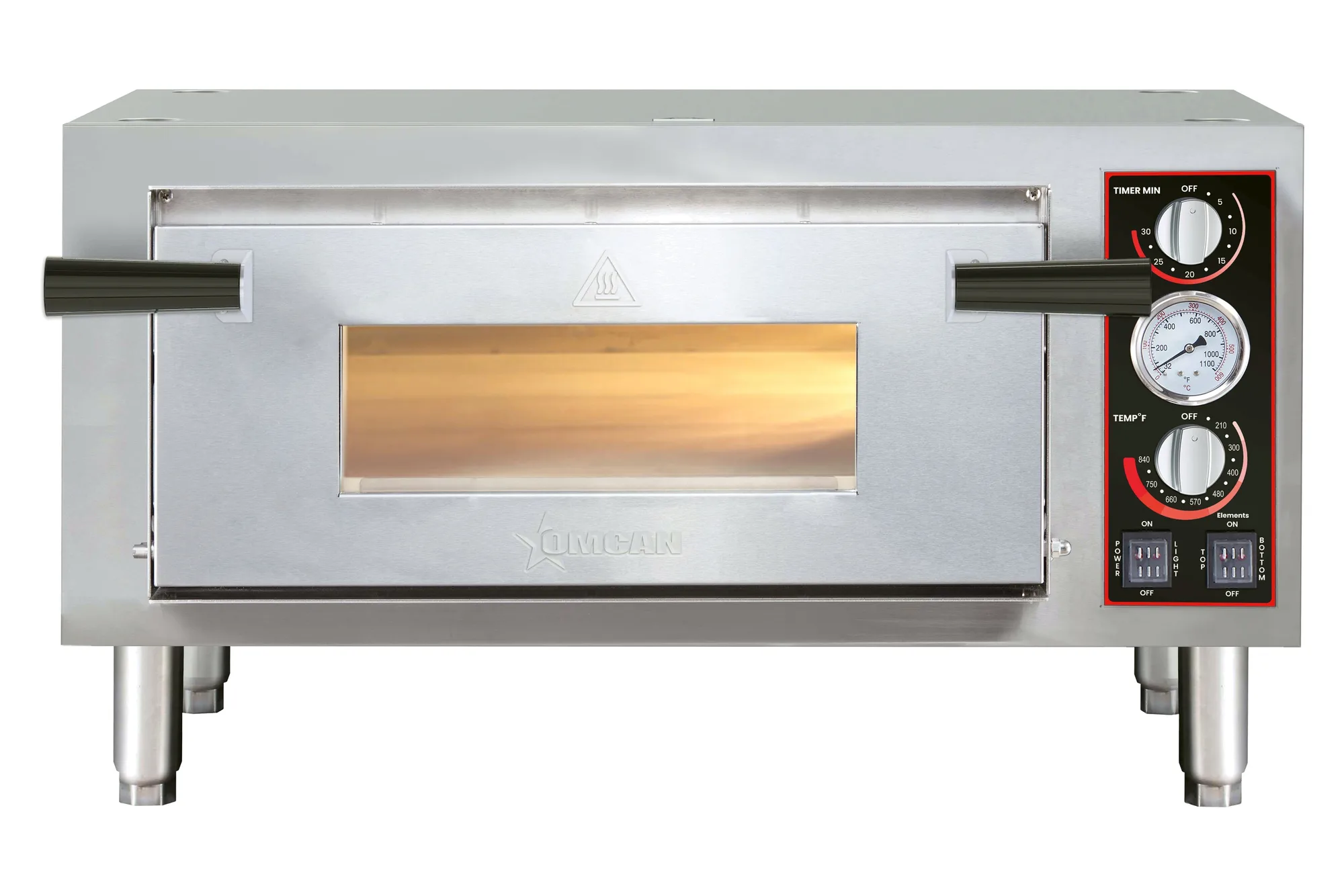 28″ Countertop Single Chamber Pizza Oven with 18″ Chamber